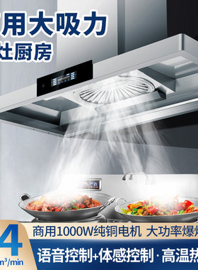 新款商用抽油烟机柴火灶吸油烟机