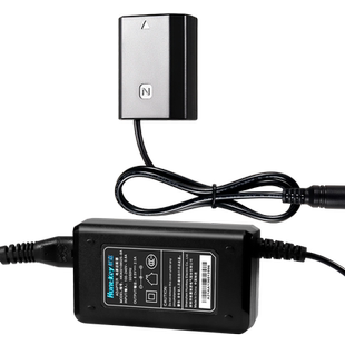 绿靓单反相机外接电源适用于索尼a7m4假电池FZ100适用佳能微单相机模拟电池FW-50/NP-FZ100视频直播供电电源