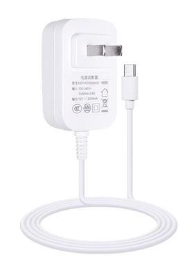 适用于keheal科西FT1空气循环扇电源适配器12V1.5A-2A家用台式壁挂桌面静音小型电风扇充电器扁口