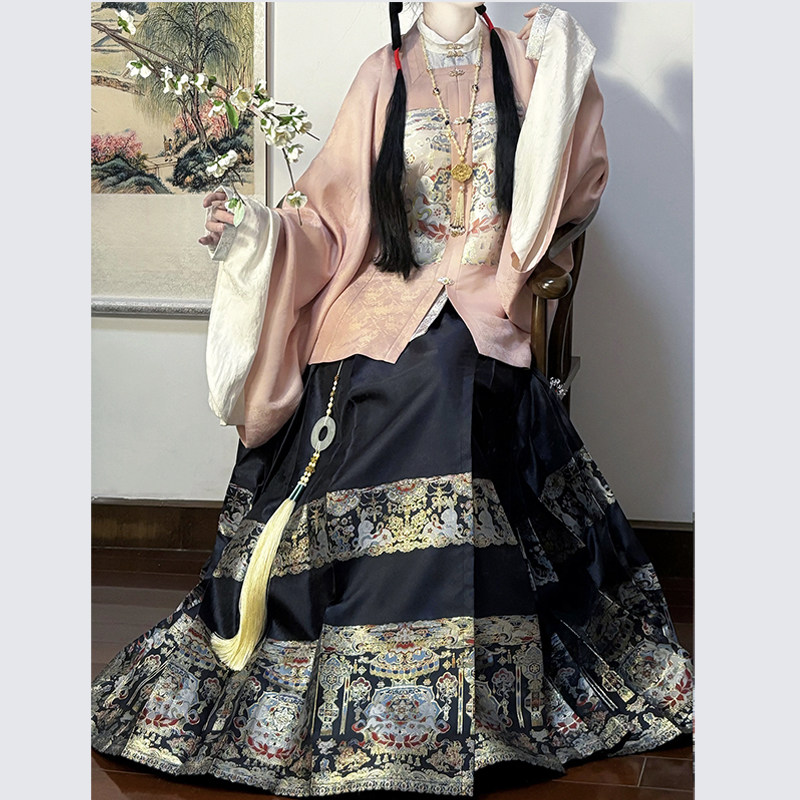 堂春三月 遇兔 原创汉服日常绝美马面裙2025新款平时可穿通勤女,女装/女士精品,汉服半身裙,淘宝优惠券,粉丝福利购,淘宝优惠卷