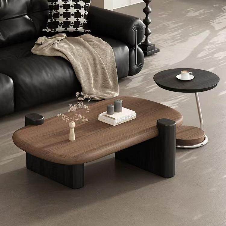 中古风月圆茶几轻奢高级感客厅家用新款茶几小户型设计师边几组合,住宅家具,茶几,淘宝优惠券,粉丝福利购,淘宝优惠卷