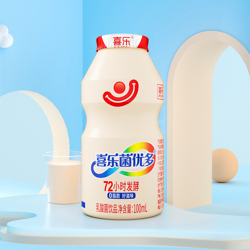 喜乐乳酸菌100ml*20瓶喜乐0脂肪