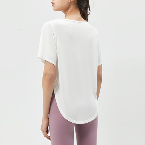 LULU宽松显瘦遮臀瑜伽服运动上衣