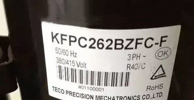 KFPC262QZFC-F KFPC262BZFC-F K2PC262YPFC-F原装全新东元压缩机