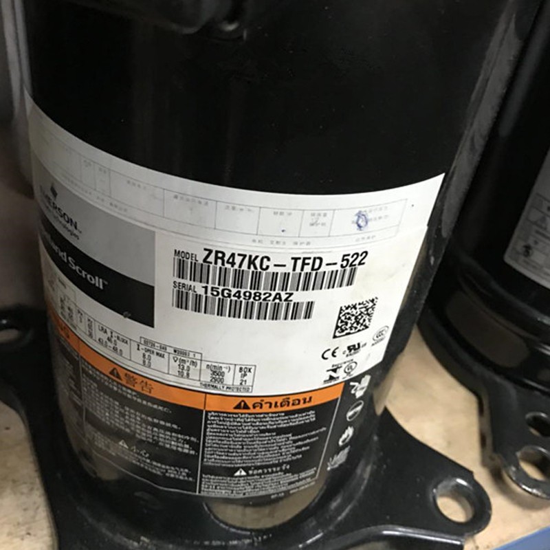 ZR48KC-TFD-522/ZR49K3E-TFD-501艾默生谷轮4p空调冷水机压缩机