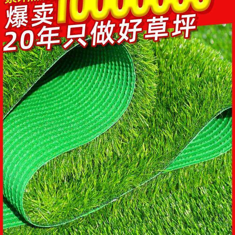 仿真人造草坪地毯假草皮幼儿园阳台地垫装饰绿色假工塑料户外垫子