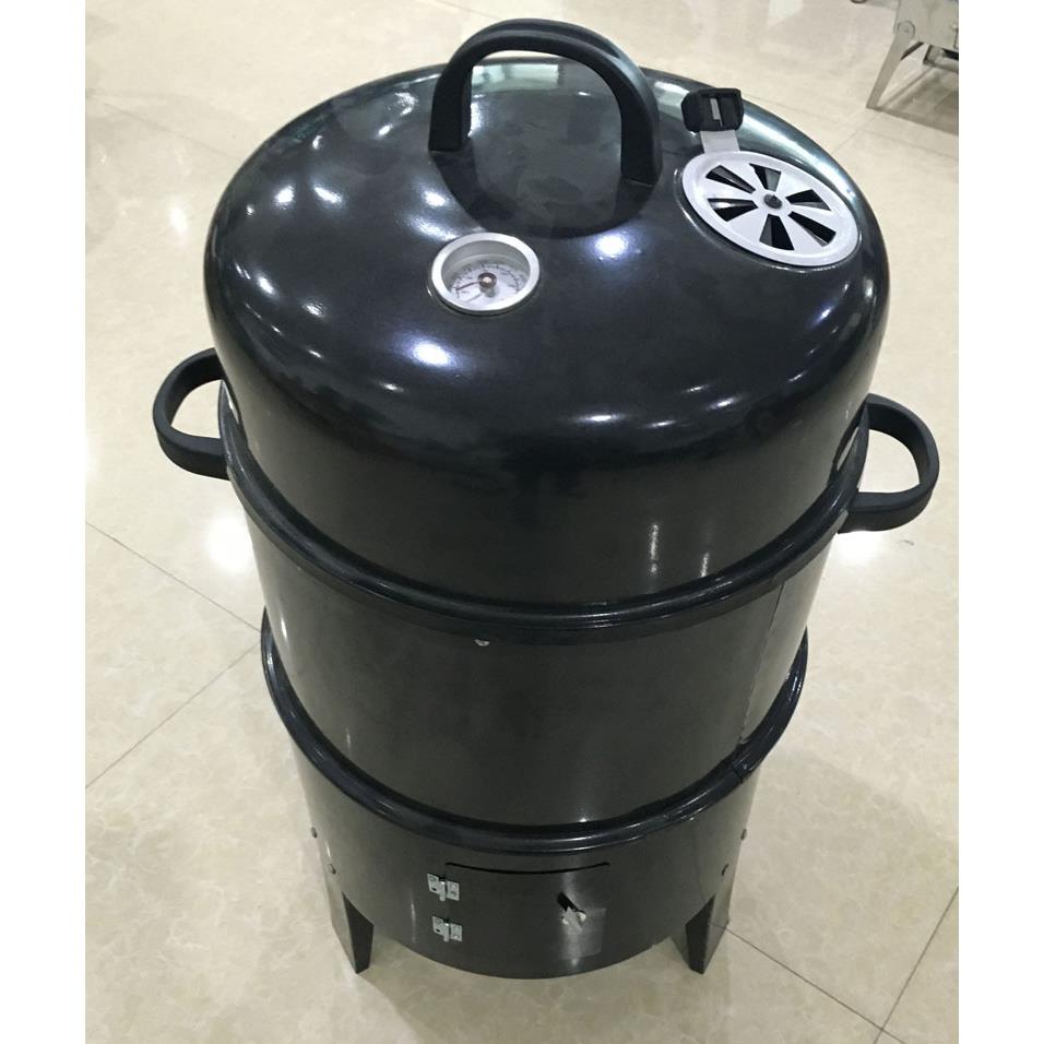 家用木炭炉搪瓷烤盆三合一多功能烟熏炉烧烤炉