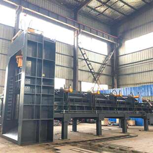 全自动立式液压废钢龙门剪自动进料双缸金属剪切机重型剪铁机