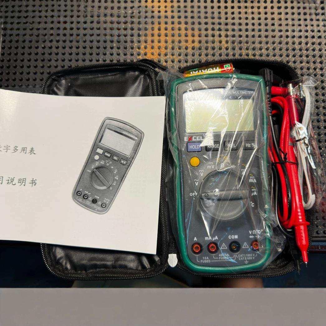 小型电流电压数字万用表MS8217手持式数显万用表家用电工