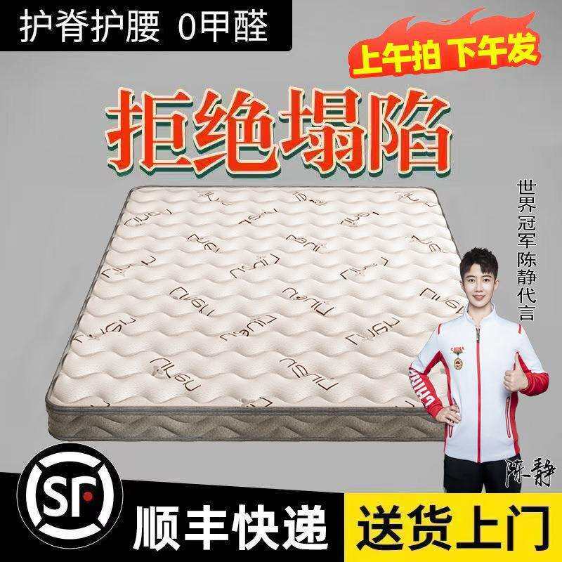 天然椰棕床垫家用卧室护脊棕榈乳胶儿童棕垫榻榻米垫子