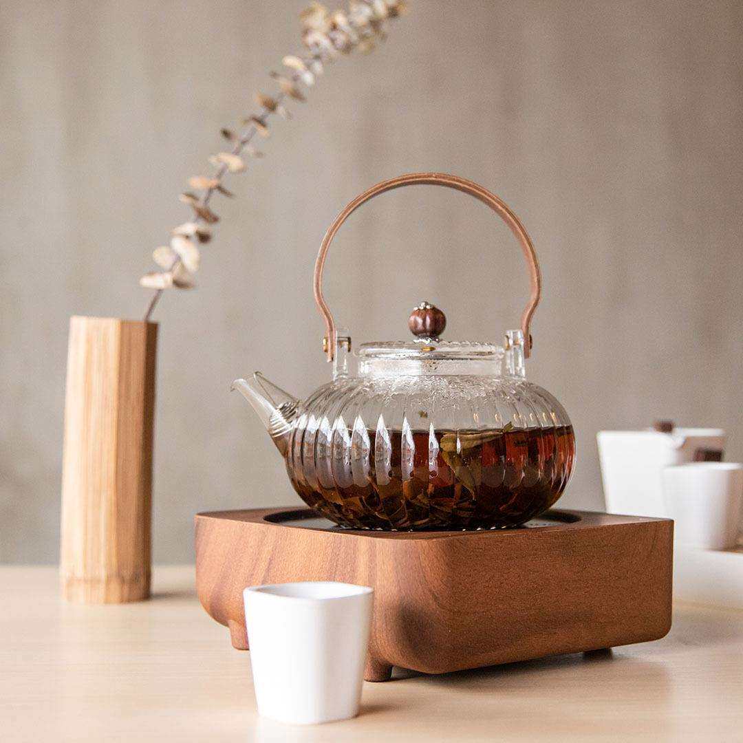 不觉堂启瀚电陶炉煮茶器耐热玻璃煮茶壶办公家用小型迷你烧水炉