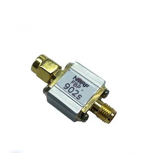 902(890-915)MHzGSM900专用SAW带通滤波器，25MHz带宽，SMA接口