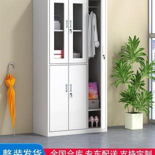 五门更衣柜宿舍带锁职工换衣柜办公室储物文件柜档案资料铁皮柜子