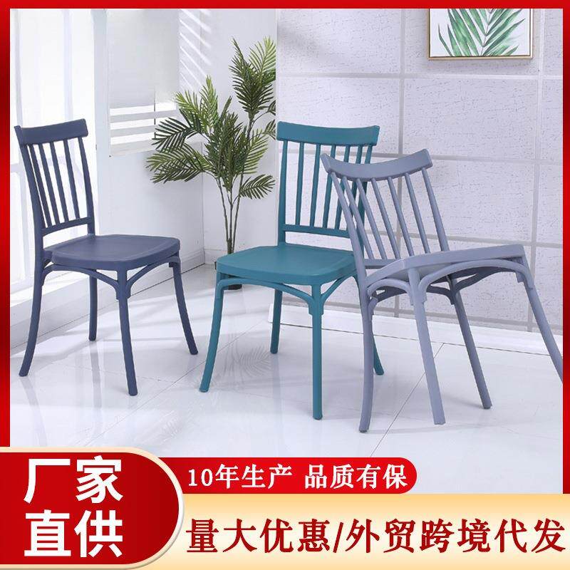 餐椅小户型家用轻奢高级感塑料靠背椅客厅简约餐桌凳子2024款椅子