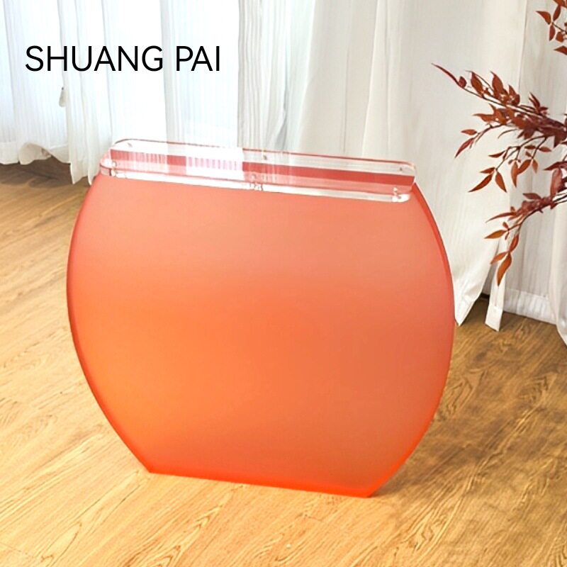 亚克力渐变色桌腿桌脚支架桌