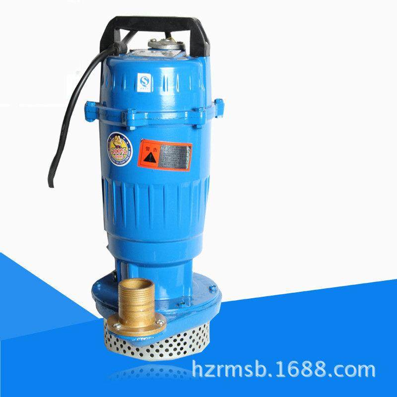 人民水泵QDX6-18-0.75kw单相潜水电泵井用潜水泵口径40mm380