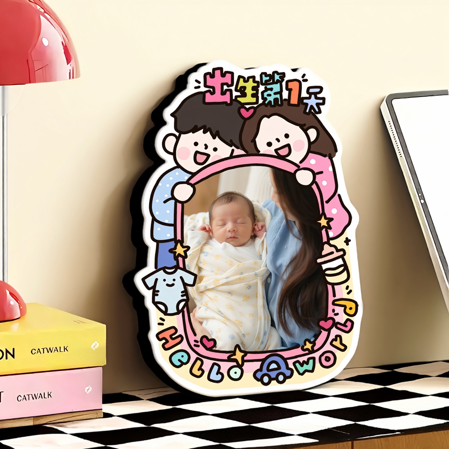 生第1天定制相框高级小摆台