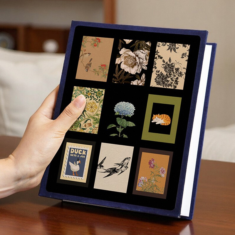 复古小相册本大容量纪念册插页5寸6寸7照片收纳3寸4情侣家庭影集