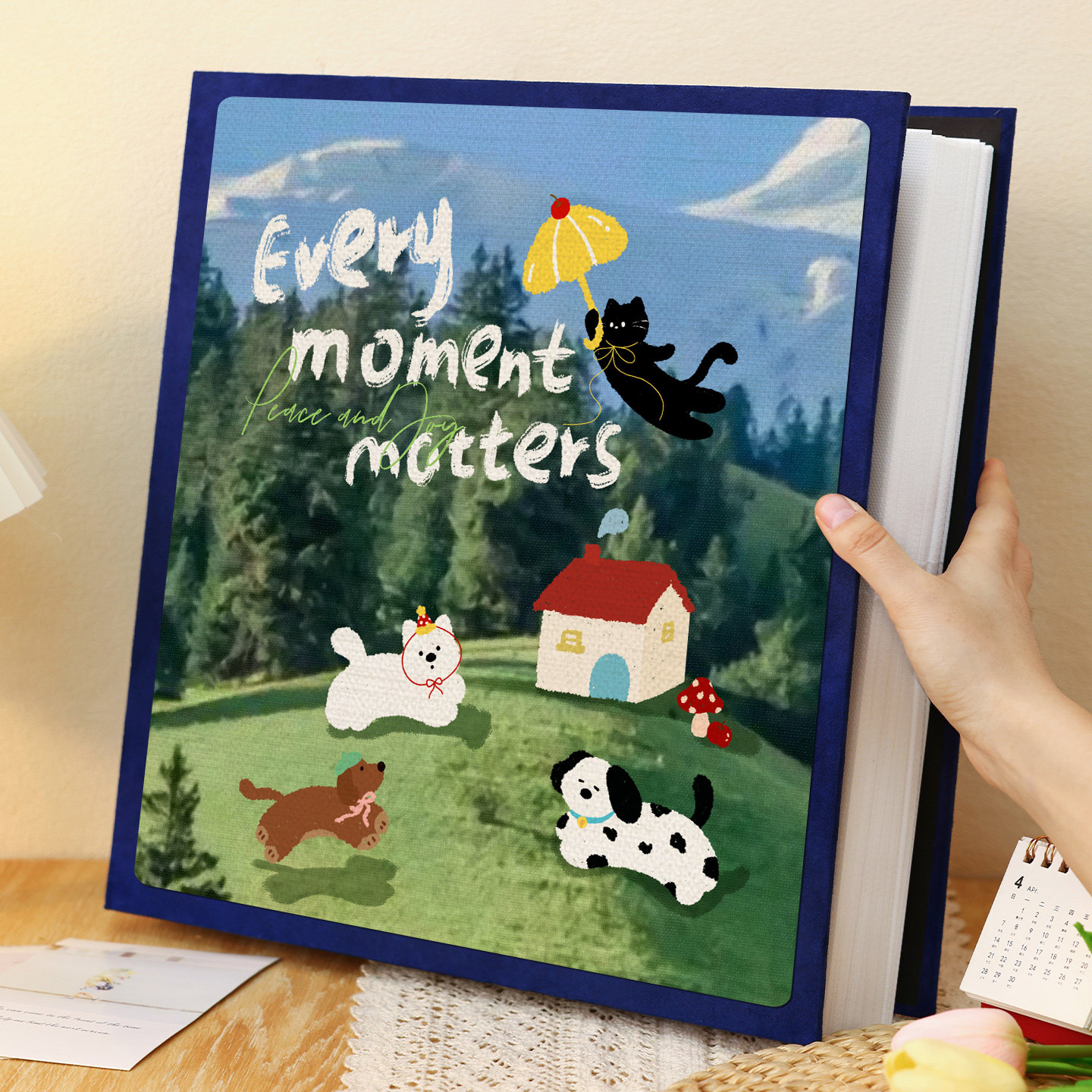 大容量卡通女孩纪念册瑞舞6寸