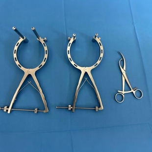 骨科器械跟骨复位钳克氏针撑开器微创跟骨复位器C型克氏针撑开钳