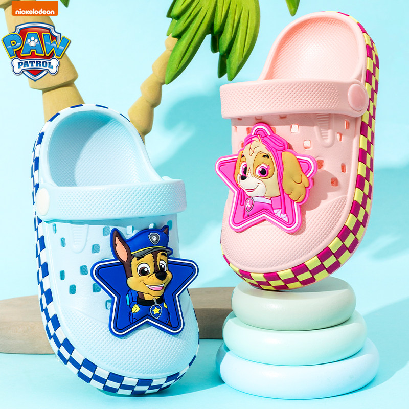 汪汪队男童凉拖鞋夏季新款防滑儿童海边沙滩鞋男孩外穿中小童凉鞋