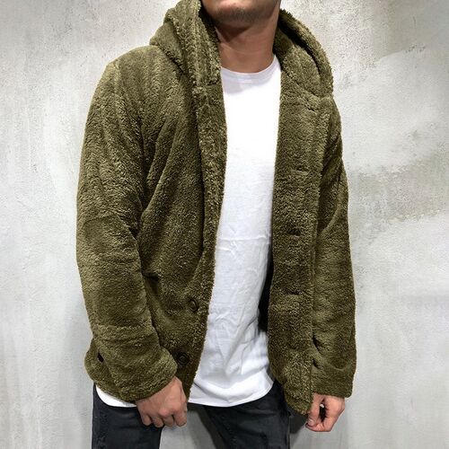 Jacket Hooded Coat Outerwear Long Sleeve Cardigans M-XXXL