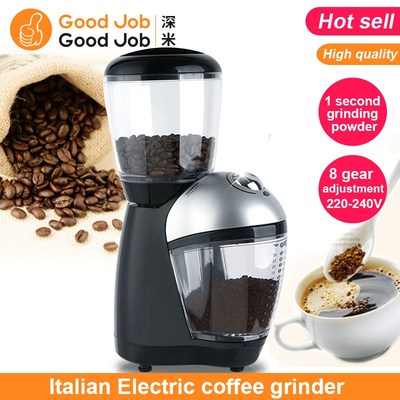 Electric Italian coffee grinder coffee beans mill 咖啡磨豆机