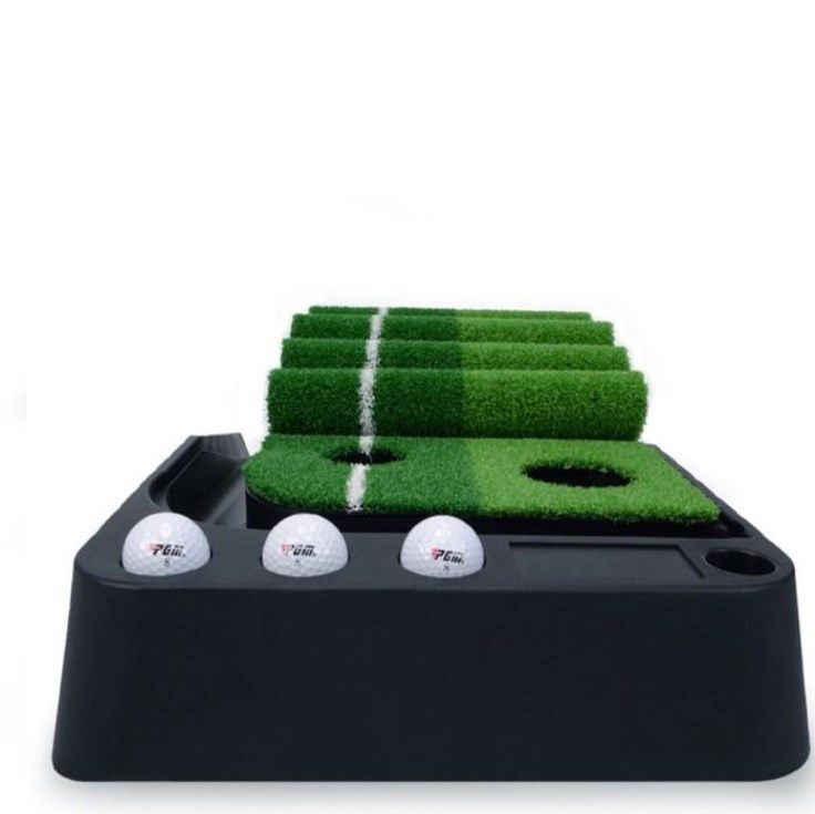 2.5m/3m golf putting mat putter trainer ball return