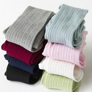 girls pantyhose children stockings kids cotton wool socks
