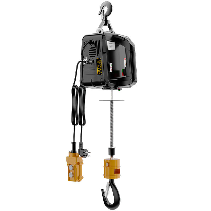 吊机家用提升机微型电动葫芦220v小型建筑装修空调遥控升降起重机