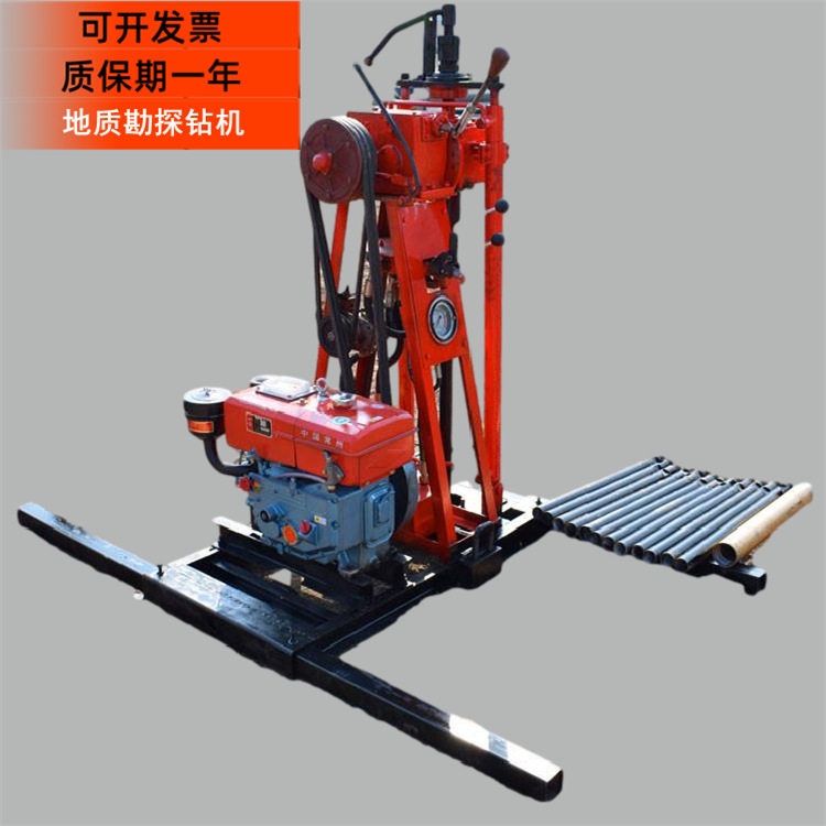 全液压地质勘探钻机 100米岩芯取样钻机 勘探背包钻机 qz勘探钻机