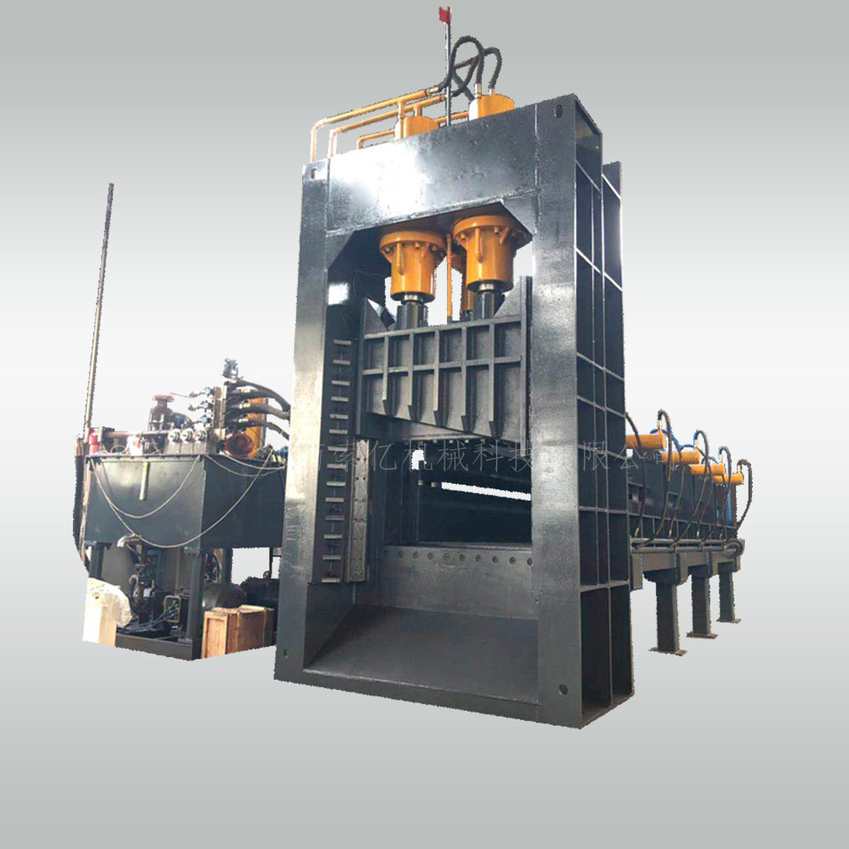 金属板材液压剪切机 报废汽车部件龙门剪 自动喂料钢管架子剪切机