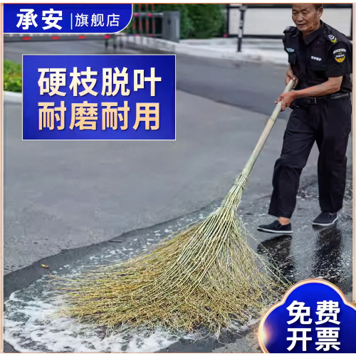 耐磨耐用能扫能推硬枝脱叶大扫把