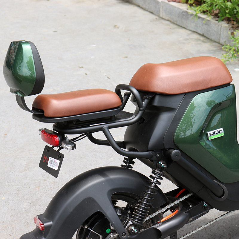 适用小牛UQI/U+B/M2/MS/MT/U1电动车后靠背后座垫丛林绿坐垫配件