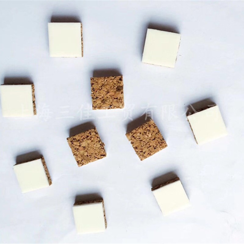 软木垫片PVC泡棉软木玻璃垫片静电吸附无残留玻璃运输保护垫片