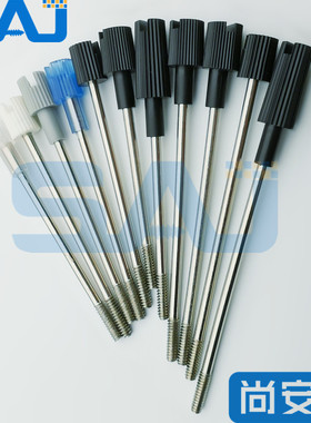 DB9/15/25P/VGA免焊接头长螺丝9针串口螺杆DB9成型螺丝4-40英制牙