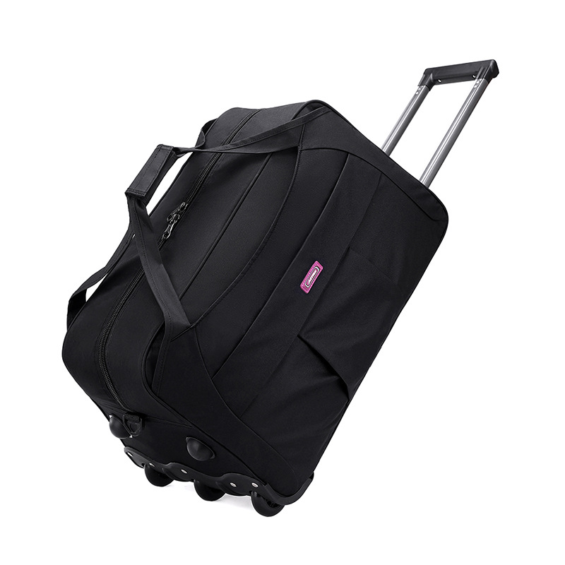 Travel trolley bag, foldable tugboat bag, men's and women's-封面