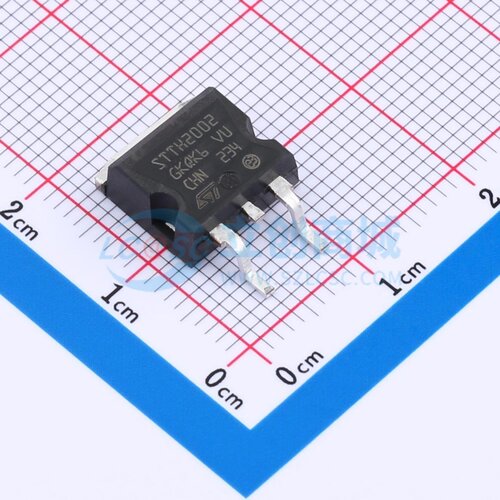 快恢复/高效率二极管 STTH2002G-TR D2PAK 意法半导体芯片 元器件