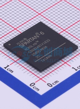 可编程逻辑器件(CPLD/FPGA) XC6SLX9-2CSG324C BGA-324 XILINX/赛