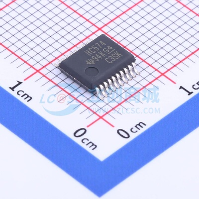 触发器 SN74HC574DBR SSOP-20 TI/德州 电子元器件配单原装正品