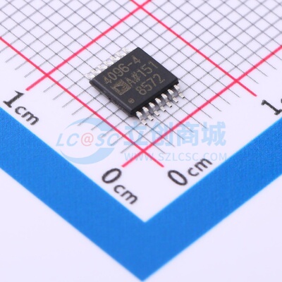 运算放大器 ADA4096-4ARUZ TSSOP-14 ADI(亚德诺) 电子元器件配单