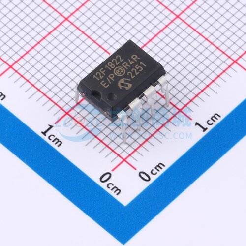 单片机(MCU/MPU/SOC) PIC12F1822-E/P PDIP-8 MICROCHIP(美国微芯