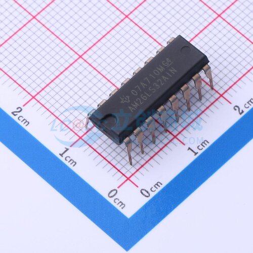 RS-485/RS-422芯片 AM26LS32AIN PDIP-16 TI/德州 电子元器件配单