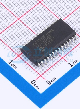 数字信号处理器(DSP/DSC) dsPIC33FJ16MC102-I/SO SOIC-28 MICROC