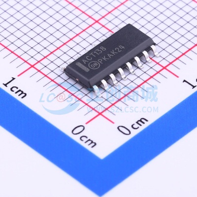 信号开关/编解码器/多路复用器 74ACT138SCX SOIC-16 onsemi(安森
