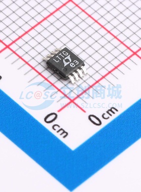 RMS-DC转换器 LTC1966CMS8#TRPBF MSOP-8 ADI(亚德诺) 电子元器件