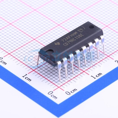 信号开关/编解码器/多路复用器 CD74HC138E DIP-16 TI/德州 原装