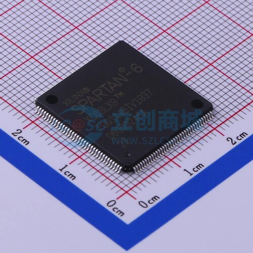 可编程逻辑器件(CPLD/FPGA) XC6SLX9-2TQG144I LQFP-144 XILINX/