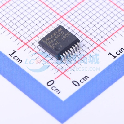 模拟开关/多路复用器 MAX4662CAE+T SSOP-16 MAXIM(美信) 元器件