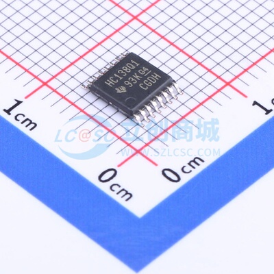信号开关/编解码器/多路复用器 SN74HC138QPWRQ1 TSSOP-16 TI/德